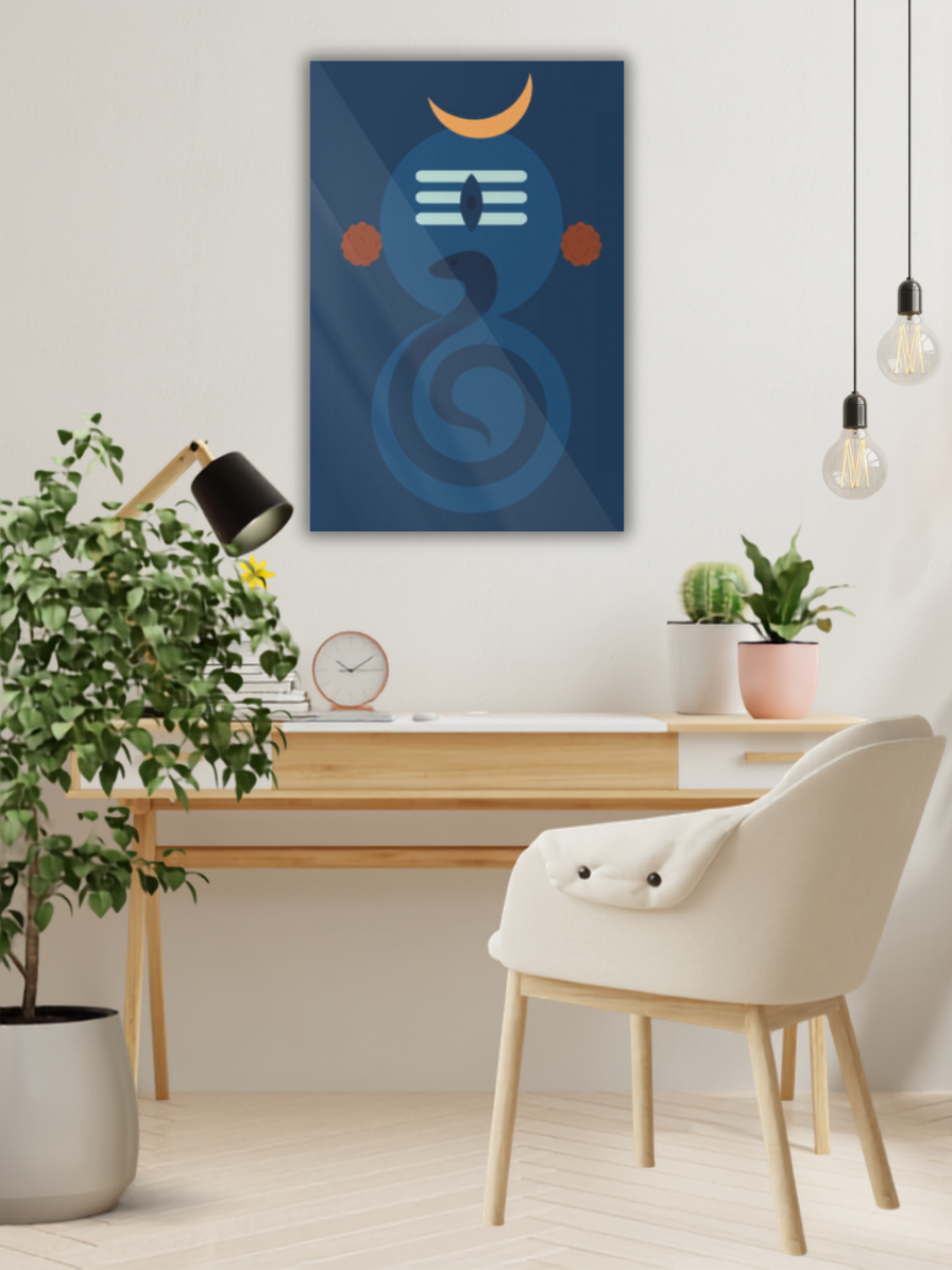 Shiva — The Infinite Within: Acrylic Poster