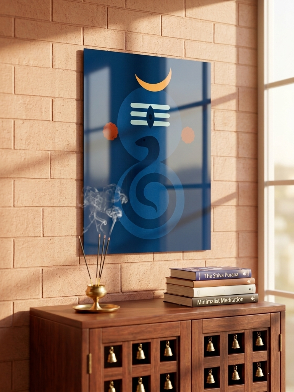 Shiva — The Infinite Within: Acrylic Poster